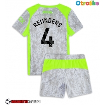 Otroške Nogometnih dresov Manchester City Tijjani Reijnders #4 Tretji 2025-26 Kratki rokavi (+ hlače)